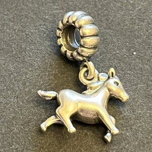 Authentic Pandora Retired Free Spirit Horse Charm
